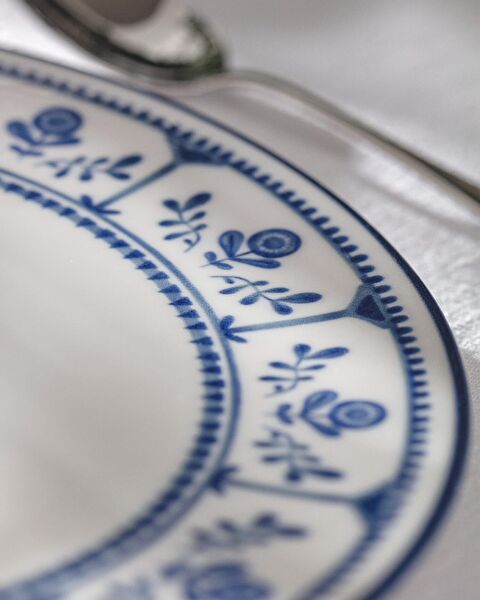 Reve Bleu Celeste Serving Plate - 4