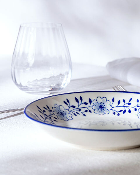 Reve Bleu Floral Dinner Plate - 3
