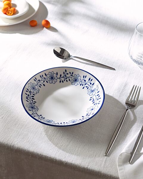 Reve Bleu Floral Dinner Plate - 0