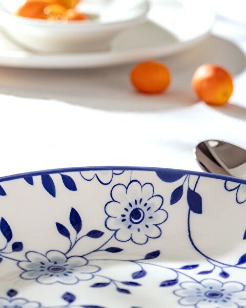 Reve Bleu Jardin Dinner Plate - 4