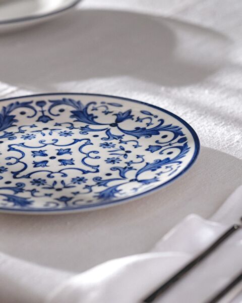 Reve Bleu Serenity Cake Plate - 3