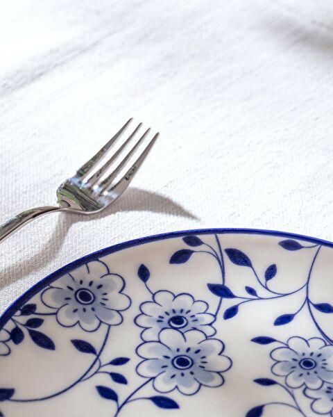 Reve Bleu Jardin Cake Plate - 1