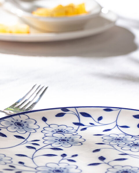 Reve Bleu Jardin Pasta Tabağı - 4