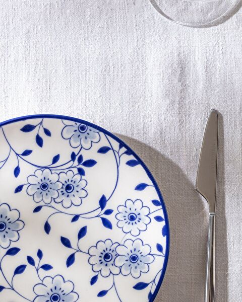 Reve Bleu Jardin Cake Plate - 2