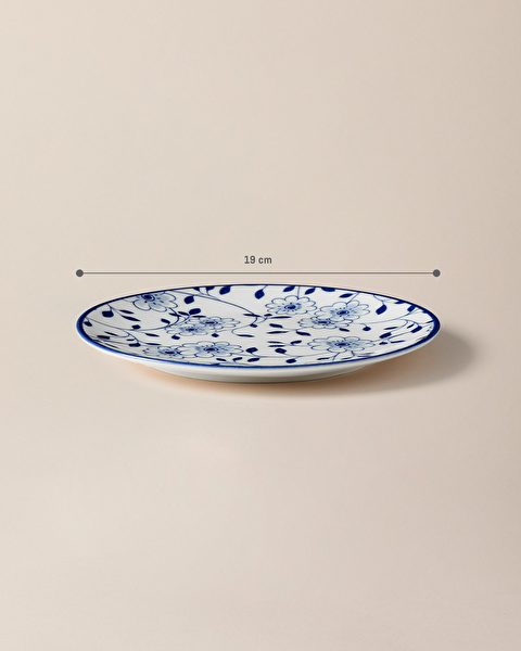 Reve Bleu Jardin Cake Plate - 7