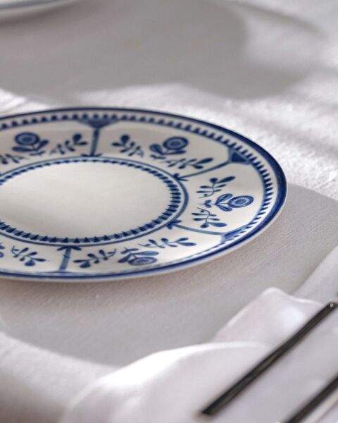 Reve Bleu Celeste Cake Plate - 3