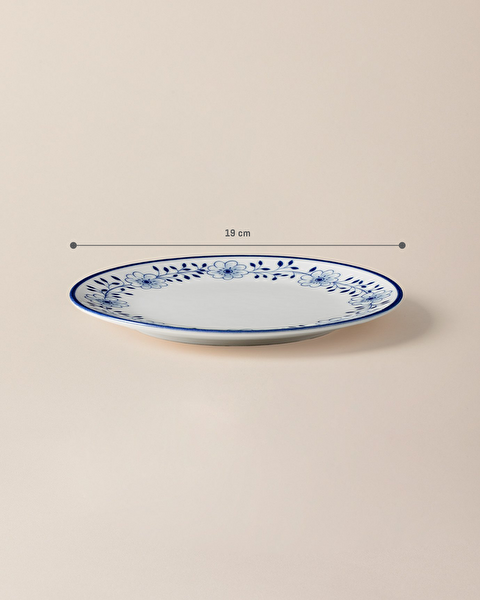 Reve Bleu Floral Pasta Tabağı - 7