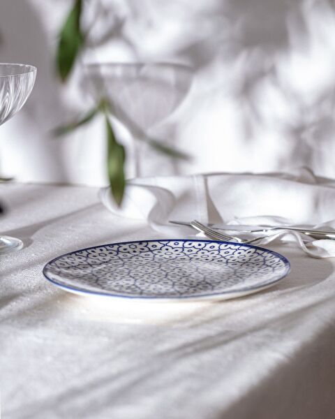 Reve Bleu Elodie Cake Plate - 1