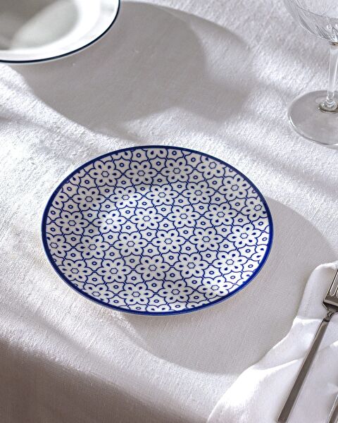 Reve Bleu Elodie Cake Plate - 0