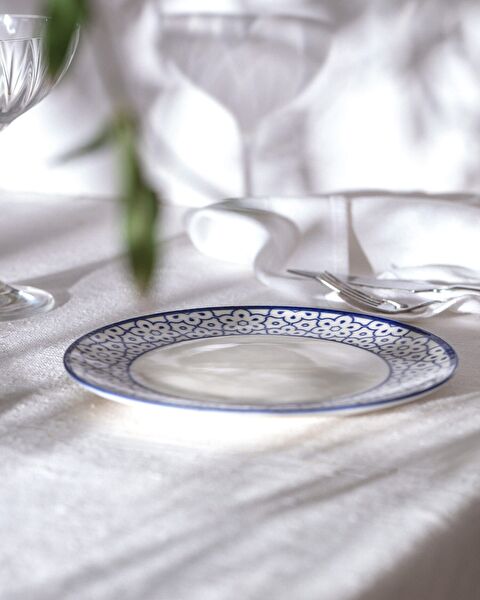 Reve Bleu Chantal Cake Plate - 1