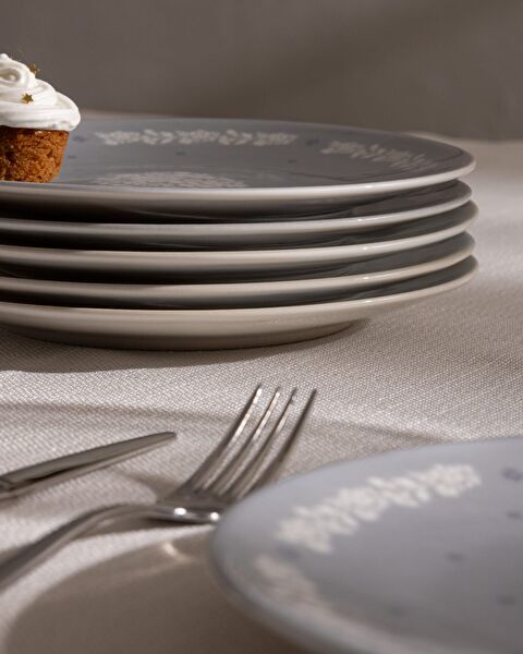 Brigitte 6 Piece Cake Plate Set - 1