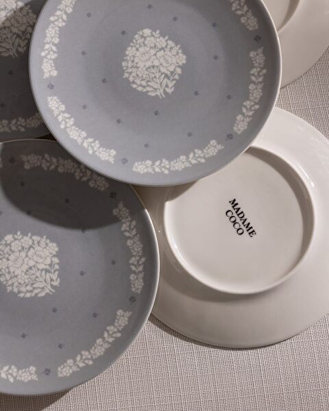 Brigitte 6 Piece Cake Plate Set - 5