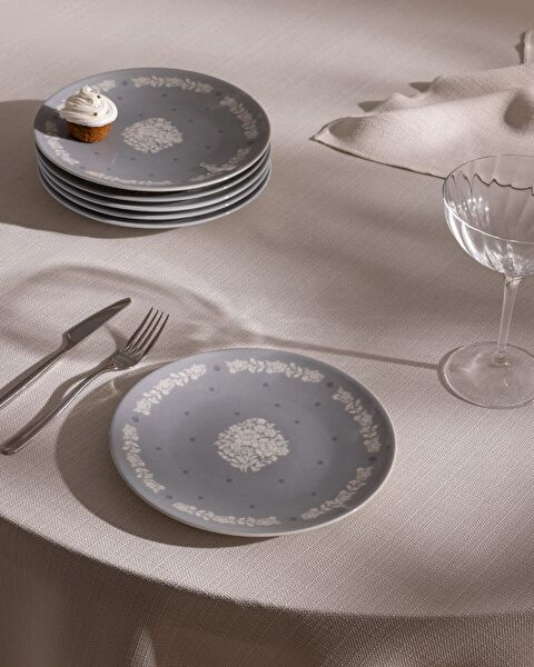 Brigitte 6 Piece Cake Plate Set - 0