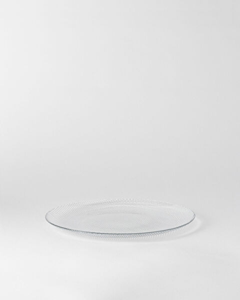 Plat de Service Elisa - Transparent - 28 cm - 7