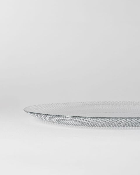 Elisa Serving Plate - Transparent - 28 cm - 10