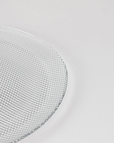 Elisa Serving Plate - Transparent - 28 cm - 9