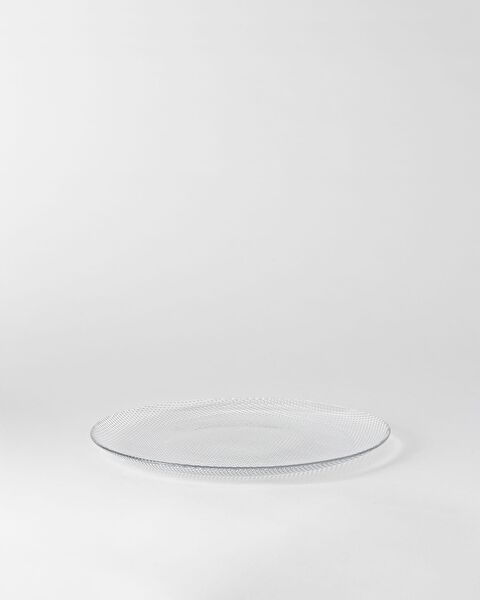 Plat de Service Elisa - Transparent - 28 cm - 7