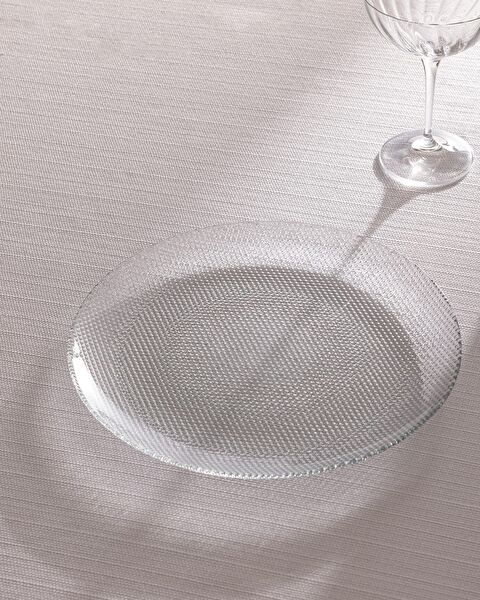 Elisa Serveerschaal - Transparant - 28 cm - 1