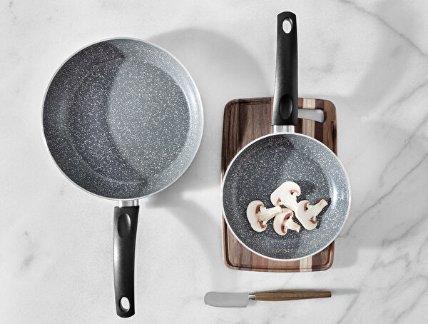 Gordes Granite Look 2 Pieces Pan Set - 3