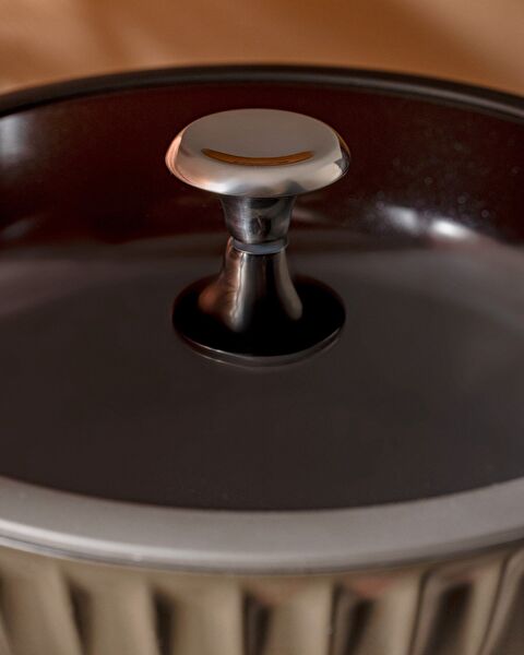 مقلاة فريا – بنية – 28 سم - 3