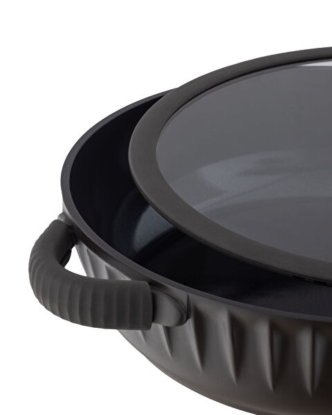 مقلاة فريا – بنية – 28 سم - 6