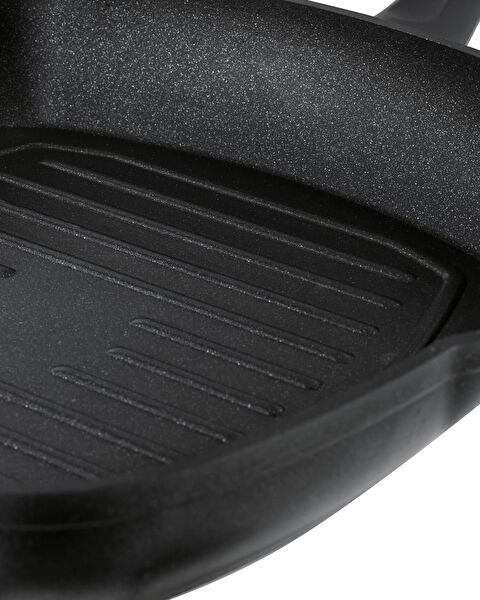 Titanium Professionele Grillpan - Zwart - 28 cm - 3