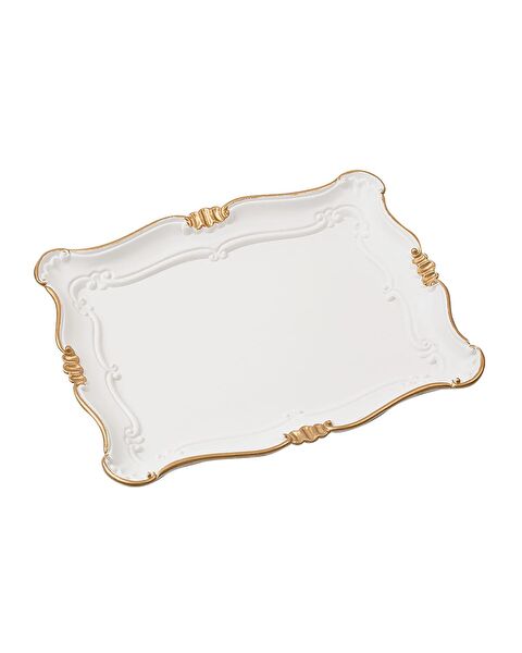 Camelote vergoldetes großes Tablett - 3