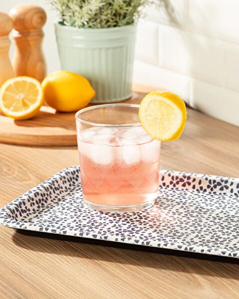 Rêve Bleu Fleur Sauvage Dikdörtgen Tepsi - 0