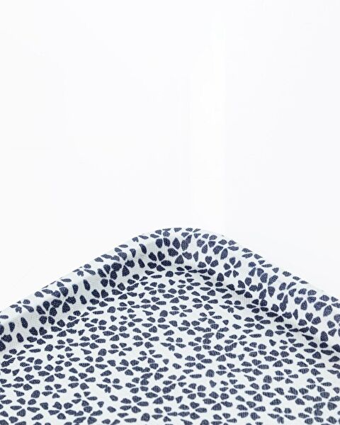 Rêve Bleu Fleur Sauvage Dikdörtgen Tepsi - 1