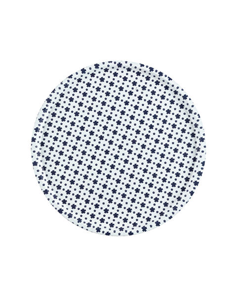 صينية مستديرة صغيرة من ريف بلو - 1