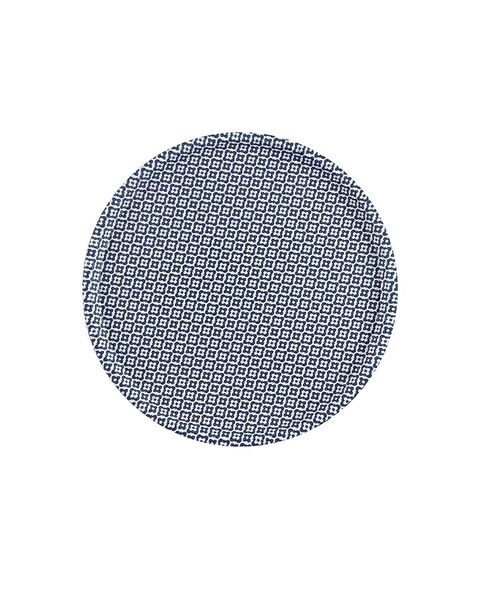 Plateau Rond Rêve Bleu Tuyau - 1