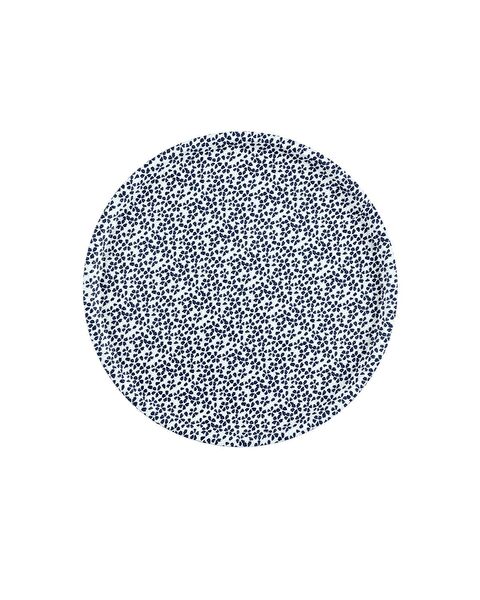 Plateau Rond Rêve Bleu Fleur Sauvage - 1