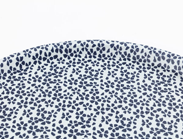 Plateau Rond Rêve Bleu Fleur Sauvage - 2