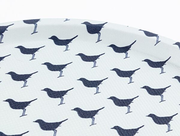 صينية Rêve Bleu Oiseau المستديرة - 2