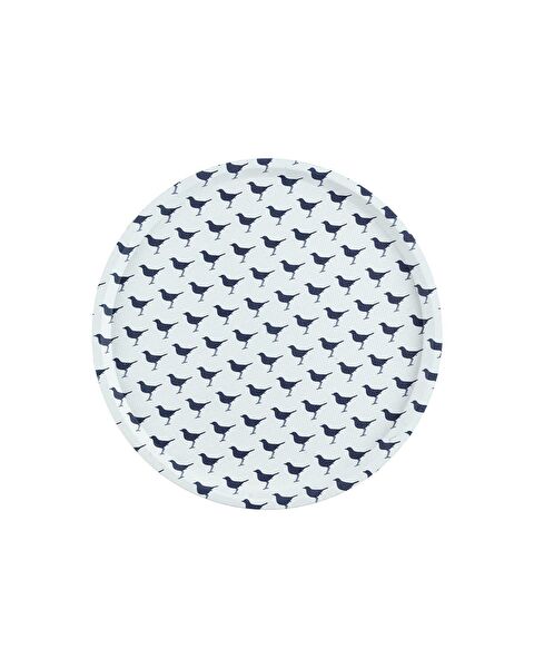 صينية Rêve Bleu Oiseau المستديرة - 1