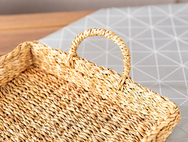 Grand plateau en osier Guam - 2