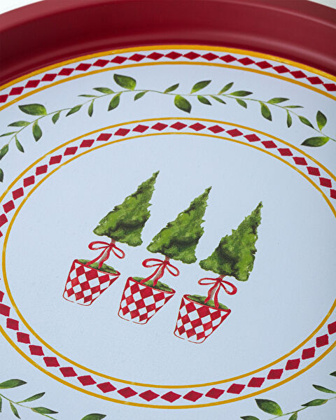 Chris rond metalen dienblad - 5