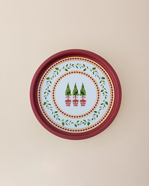 Chris rond metalen dienblad - 3