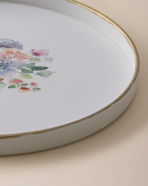 Leroy Round Presentation Tray - Colorful - 2