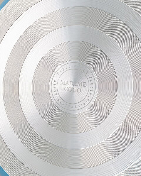 Titanium Professional Cookware Set 7 Pieces - Light Blue - 2