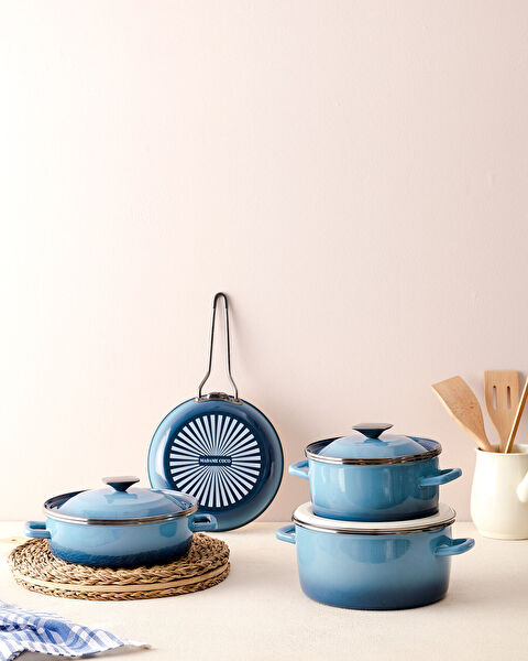 La Garde Diepe Pot - Blauw - 20 cm - 3