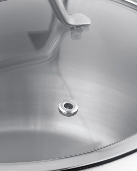 Vera Diepe Pot - Staal - 16 cm - 6