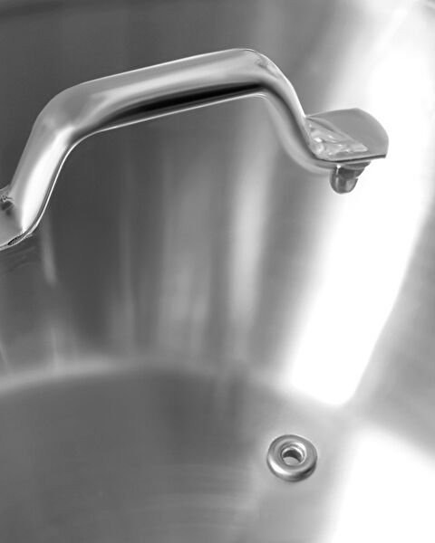 Vera Diepe Pot - Staal - 16 cm - 8