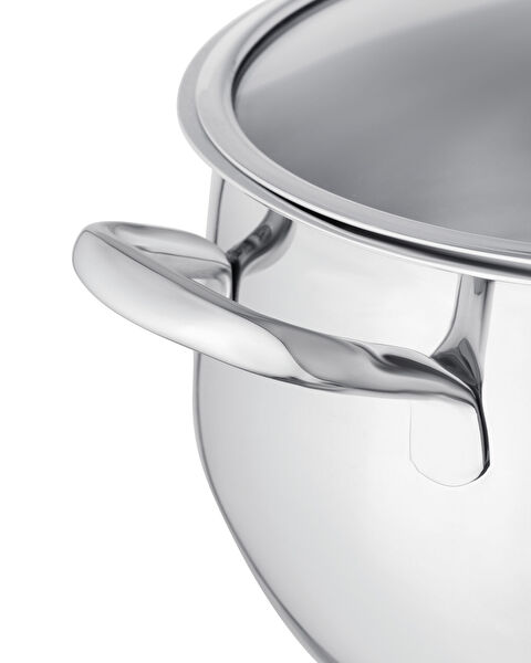 Vera Diepe Pot - Staal - 16 cm - 7