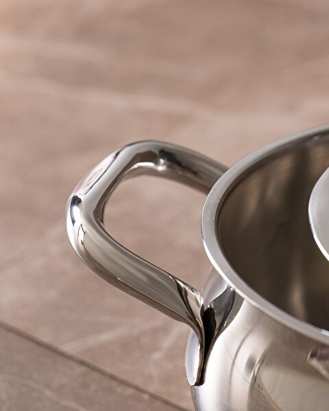 Vera Diepe Pot - Staal - 16 cm - 2