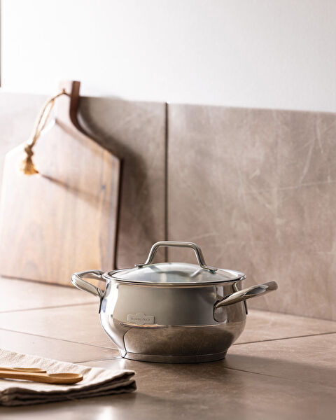 Vera Diepe Pot - Staal - 16 cm - 0