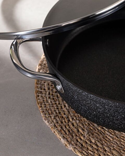 Noir Titaniumshallow Pot 26 Cm - 2