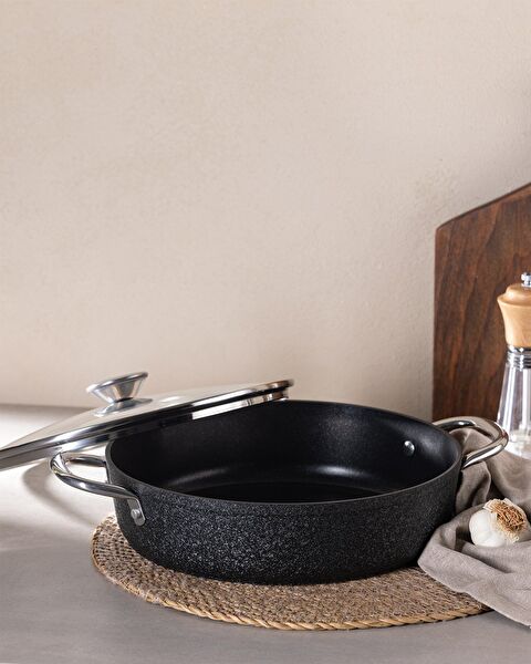 Noir Titaniumshallow Pot 26 Cm - 1
