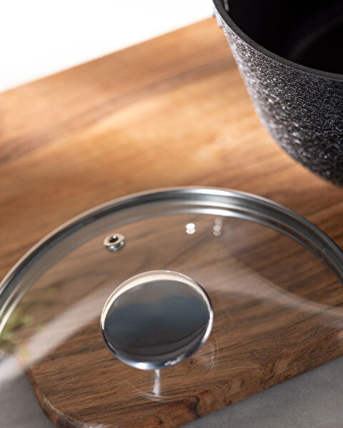 Noir Titanium Cuiseur Profond 18 Cm - 2