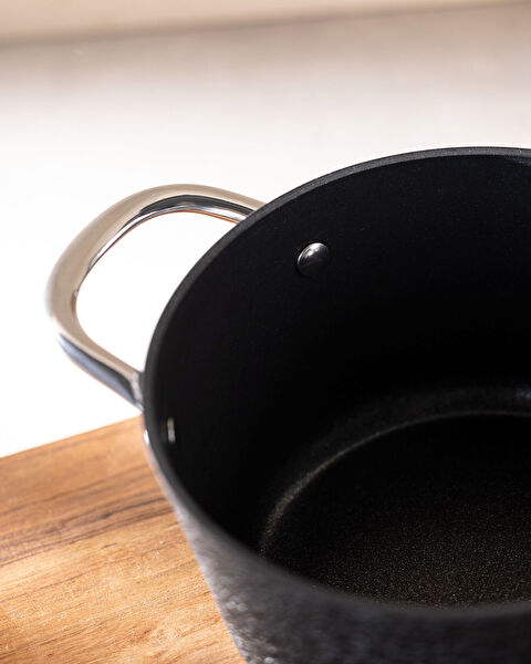 Noir Titanium Cuiseur Profond 18 Cm - 4